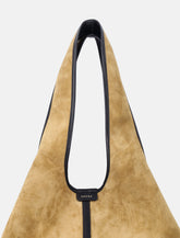 Soeur Douce bronze and black leather tote bag -  | Spazio Pritelli