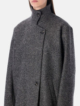 Soeur Germain long grey wool coat -  | Spazio Pritelli