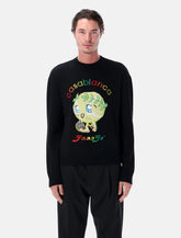 Casablanca Character Intarsia Crew sweater -  | Spazio Pritelli
