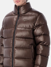 Nike Sunset brown puffer jacket -  | Spazio Pritelli