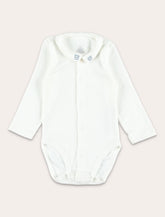 Petit Bateau set neonato in ciniglia con orsetto ricamato -  | Spazio Pritelli