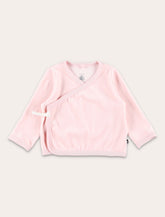 Baby three-piece velour gift set with hearts -  | Spazio Pritelli