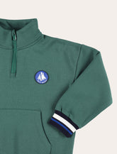 Petit Bateau Kids’ Cotton Shawl Collar Sweatshirt -  | Spazio Pritelli