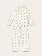 Petit Bateau pyjamas with glitter heart print -  | Spazio Pritelli