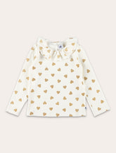 Petit Bateau pyjamas with glitter heart print -  | Spazio Pritelli