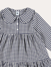 Petit Bateau Kids’ Checked Flannel Dress -  | Spazio Pritelli