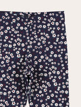 Petit Bateau girls’ floral printed cotton leggings -  | Spazio Pritelli