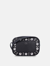 Valentino Garavani Nellcôte Grainy Calfskin Crossbody Bag -  | Spazio Pritelli