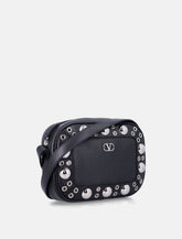 Valentino Garavani Nellcôte Grainy Calfskin Crossbody Bag -  | Spazio Pritelli