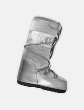 Moon Boot Icon glance satin knee-high boots -  | Spazio Pritelli