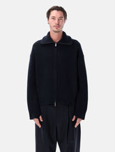 Studio Nicholson Sandos extrafine merino wool zip cardigan -  | Spazio Pritelli