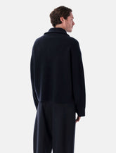 Studio Nicholson Sandos extrafine merino wool zip cardigan -  | Spazio Pritelli