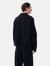 Studio Nicholson Nash RWS merino wool polo knit -  | Spazio Pritelli