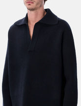 Studio Nicholson Nash RWS merino wool polo knit -  | Spazio Pritelli