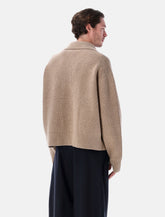 Studio Nicholson Nash RWS merino wool polo knit -  | Spazio Pritelli