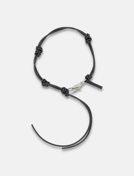 Our Legacy Udon Ladon Leather Necklace | Spazio Pritelli