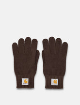 Carhartt WIP Watch gloves with ribbed cuffs -  | Spazio Pritelli