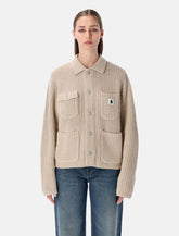 Carhartt WIP Michigan wool-blend cardigan -  | Spazio Pritelli