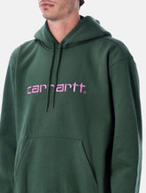 Carhartt WIP hooded sweatshirt with embroidered logo -  | Spazio Pritelli