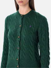 Polo Ralph Lauren Wool and Cashmere Cable-knit Cardigan -  | Spazio Pritelli