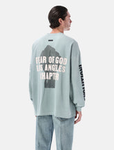 T-Shirt maniche lunghe relaxed “Disciple” Fear of God in cotone -  | Spazio Pritelli