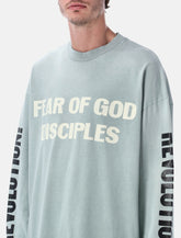T-Shirt maniche lunghe relaxed “Disciple” Fear of God in cotone -  | Spazio Pritelli