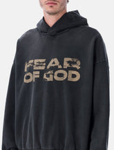 Felpa con cappuccio nera in cotone di Fear of God -  | Spazio Pritelli