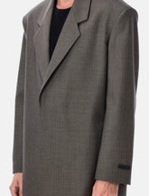 Fear of God chevron wool single-breasted blazer -  | Spazio Pritelli