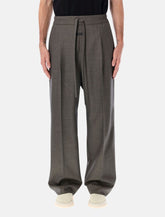 Fear of God heather chevron wool drawstring pants -  | Spazio Pritelli