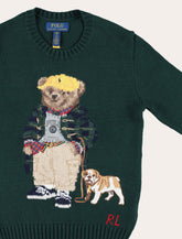 Kid - Polo Bear Cotton Jumper -  | Spazio Pritelli