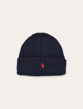 Polo Ralph Lauren Kids Cable-Knit Cotton Beanie -  | Spazio Pritelli