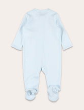 Light blue cotton babygrow set Polo Ralph Lauren -  | Spazio Pritelli