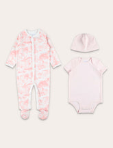 Polo Ralph Lauren baby set pink three pieces -  | Spazio Pritelli