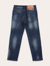 Kid - Diesel 2010-J Regular Fit Distressed Jeans -  | Spazio Pritelli