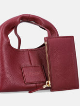 Marc Jacobs The Micro Crossbody Sack Bag in Full-Grain LeatherDescription -  | Spazio Pritelli