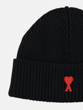 Ami Paris Ami de Coeur wool beanie -  | Spazio Pritelli