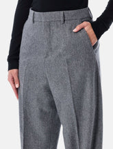 AMI Paris wool wide-leg trousers -  | Spazio Pritelli