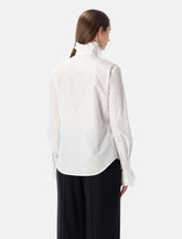 Ralph Lauren Dolley cotton broadcloth shirt with ruffles -  | Spazio Pritelli