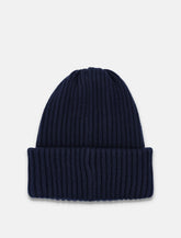 Emporio Armani ribbed wool beanie -  | Spazio Pritelli