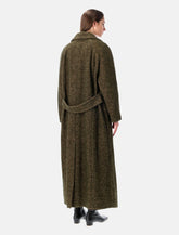 Emporio Armani New York bouclé wool coat -  | Spazio Pritelli