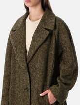 Emporio Armani New York bouclé wool coat -  | Spazio Pritelli