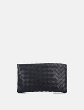 Bottega Veneta Intrecciato Small Flat Pouch in Nappa -  | Spazio Pritelli