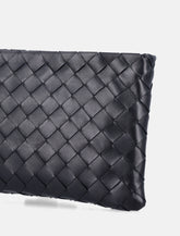 Bottega Veneta Intrecciato Small Flat Pouch in Nappa -  | Spazio Pritelli