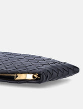 Bottega Veneta Intrecciato Small Flat Pouch in Nappa -  | Spazio Pritelli