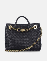 Bottega Veneta Small Andiamo Intrecciato Chain Bag -  | Spazio Pritelli