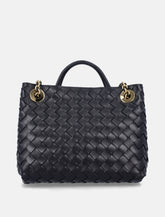 Bottega Veneta Small Andiamo Intrecciato Chain Bag -  | Spazio Pritelli
