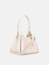 Bottega Veneta Small Parachute Shoulder Bag in Intrecciato Leather -  | Spazio Pritelli