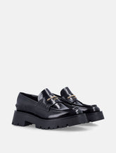 Alexander Wang Carter mid-heel leather loafers -  | Spazio Pritelli