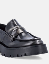 Alexander Wang two-tone leather loafers -  | Spazio Pritelli