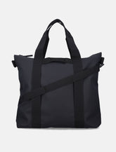 Rains Black Waterproof Tote Bag -  | Spazio Pritelli